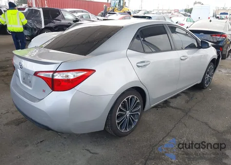2016 Toyota Corolla S Plus z USA, uszkodzony, nr VIN 5YFBURHE5GP451586